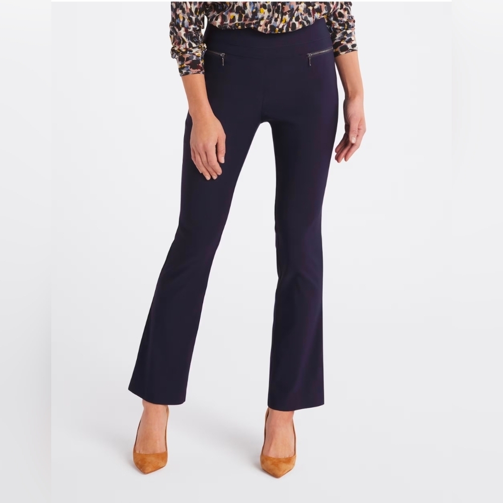 Voilets & Roses Navy Boot Cut Women's Pants EUC